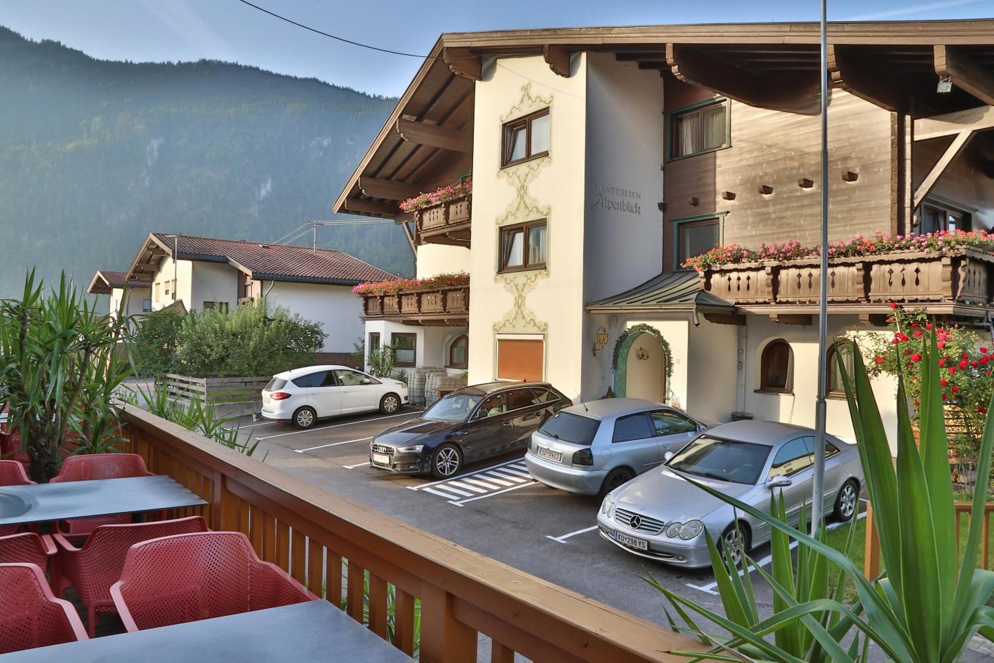 Gasthof Pension Alpenblick Radfeld Exterior foto